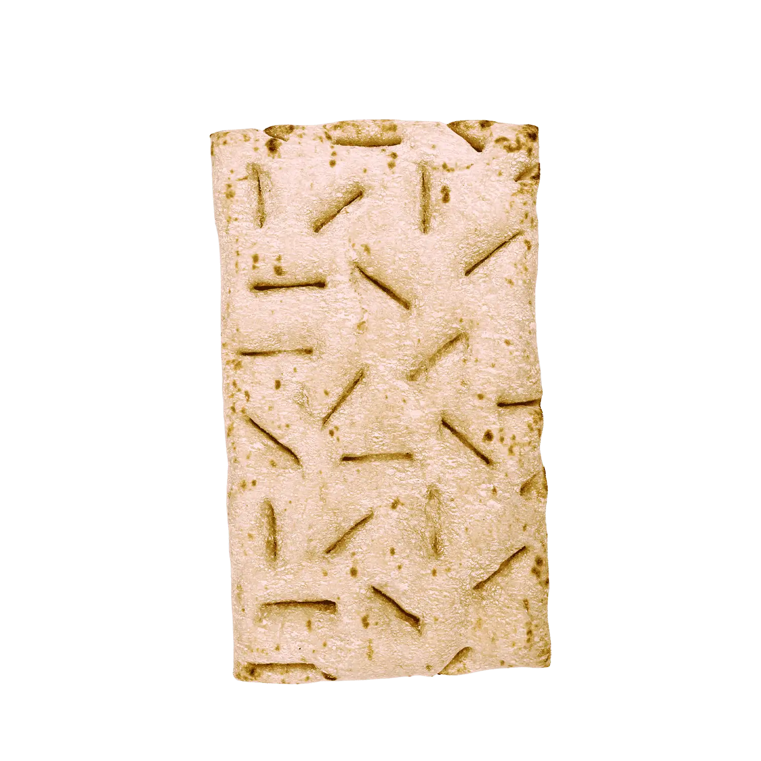 Top down image of traditional flatbread